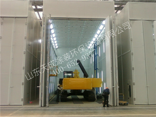 農業機械噴漆房