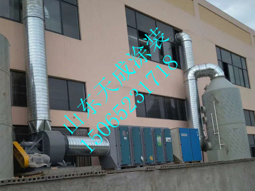 噴漆房廢氣治理方案-山東天成涂裝烤漆設備有限公司